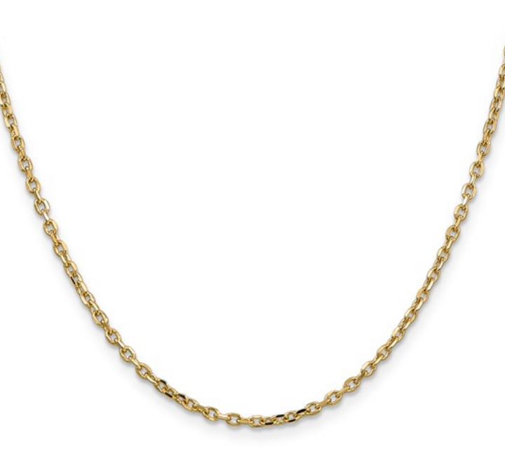 Yellow Gold Chain Necklace